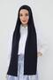 Combed Cotton Boneli Ready-Made Combed Cotton Hooded Shawl Two-Piece Set, Ps-57, Navy Blue - 6