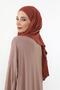 Neck-Covering Veil Featuring Combed Cotton Boned Shawl, Ps-58 - 3
