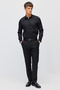 Men's regular fit fabric trousers - 2