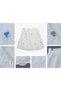 Flowered Mini Skirt with Pinecorn Flowers - 2