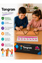 T Tangram Brain Teaser and Mind Game 4 Pieces 100 Different Shapes Ages 5+ 1+ Players - 3