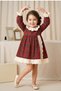 Baby Girl Girl Child Birthday Party Wedding Dress Lined Children's Clothing Baby Clothing - 3