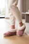 Emily Women's Furry Home Boots Dark Pink 37/41