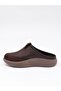 Conf 222 Brown Anatomical Women's Sabo Slippers - 7