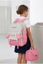 3-Piece School Bag Set with Cute Rabbit Design - 2
