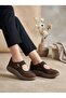 Conf 112 Brown Velcro Anatomical Women's Sneakers - 2