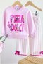 Girl's Pizza Dolci Sweat-Jean Set - 2