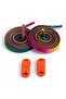 Takbırak Elastic Shoelaces, Smart Laces, New Generation Laces, Orange Rainbow - 4