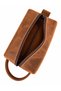 Corvia Crazy Leather Handbag Doppkit Travel Bag Unisex - 3
