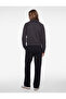 Cotton Long Sleeve Pocketed Slim Fit Zippered Sweatshirt - 3