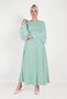 Fluffy Sleeves Dress 40460 - 2