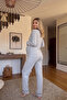 Elisa Soft Elegance Soft Buttoned Adjustable Waist Maternity Pajama Set - 5