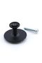 Black Button Matte - Handle Furniture, Kitchen Cabinet, Drawer, Door Handle and Metal Handle - 5