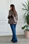 Button-Trimmed Lined Leather Jacket - 6