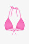 Pembe Üçgen Bikini Üstü - 6