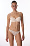 Beige Bloom Lace Underwire Bra - 3