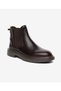 Men's Brown Genuine Leather Chelsea Boots 5K1Ob18670 - 2