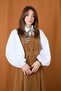 Women's Belt Detailed V-Neck Suede Dress - 32406Elb Camel Hair - 2