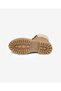 Women's Tan Genuine Leather Military Boots 5K2Ub35341 - 5