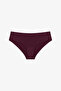 Traceless Burgundy 24 Hour Cotton Hipster Panties
