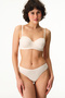 Cream Pink Essentials V Cut Brazilian Panties - 3
