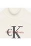 Logo Pullover Kadın Beyaz Triko - 5