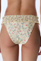 Sonya Gathered Floral Mid-Waist Bikini Bottom - 2