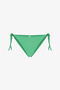 Pastel Green Aida Textured Mid-Waist Bikini Bottom - 4