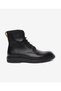 Men's Black Genuine Leather Military Boots 5K1Yb18722
