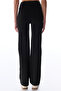 Black High Waist Spanish Flare Leggings - 3
