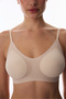 Ceramic Beige Zerogram Padded Bra - 4