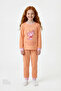 Girl's Pink Relaxalotl Long Sleeve 2-Piece Pajama Set - 2