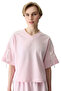 Light Pink Bow Detailed T-Shirt