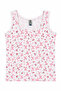 Özkan 41600 5 Pack Girl's Mixed Color Patterned Cotton Soft Comfortable Thick Strap Tank Top - 7