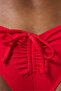 Red Cheeky Bikini Bottom - 3