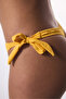 Yellow String Low Waist String Bikini Bottom - 3