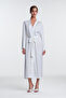 Off-White Scarlett Lace Long Sleeve Dressing Gown