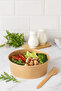 750 Cc Kraft Salad Bowl with Lid, Pack of 50 - 2