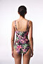 Briella Shirred Floral Corseted Recovery Swimsuit - 2