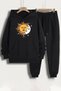 Unisex Larks' Tongues In Aspic Tracksuit Set