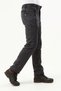 Men's Fleece-Lined Tactical Outdoor Waterproof Dark Gray Softshell Pants - 2