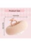 2-Piece Bath Shower Sponge and Silicone Body Brush Set,Exfoliating Scrubber for Deep Cleaning and Massage,Pink and Cyan - 8