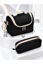 Waterproof Fabric Foil Backpack with Lunch Box and Pen Holder Primary School Bag Set of 3 - 5