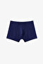 3-Piece Blue Solid Boxers for Boys - Multi Color - 4