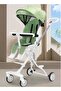 Lightweight Foldable Baby Stroller,4-Wheel Reversible Infant Stroller for 0-36 Months,Newborn Ready with Sunshade - 8