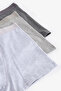 Men's Basic Gray 3-pack Boxer - 5