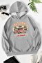 Unisex California Printed Hooded Sweatshirt