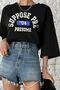 Unisex Suppose Pre Printed Oversize T-shirt