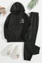 Back Printed Tracksuit Set - 2