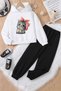 Children's Cute Cat Tracksuit